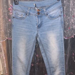 Encore light blue jeans